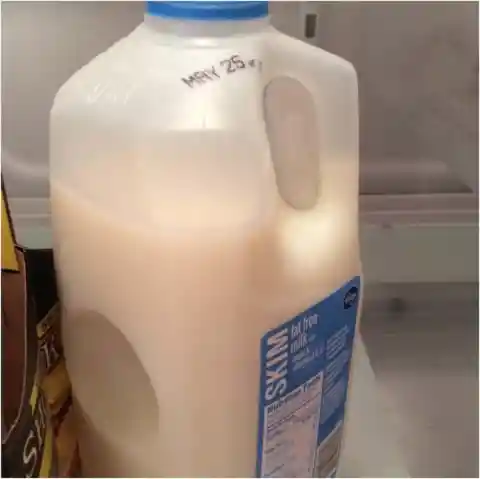 Hidden Meaning in Milk Carton’s Dent 