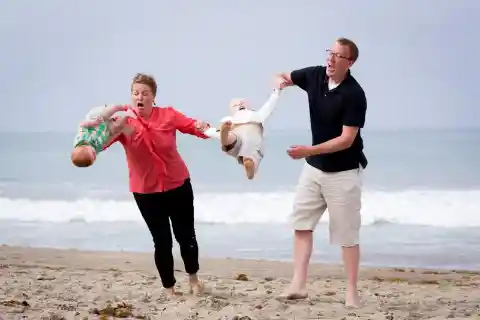 Family Pictures By The Beach