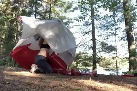 When the Woods Challenge Your Glam Game
