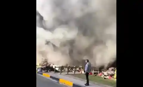 Market Smokestorm: Chaos in Baghdad