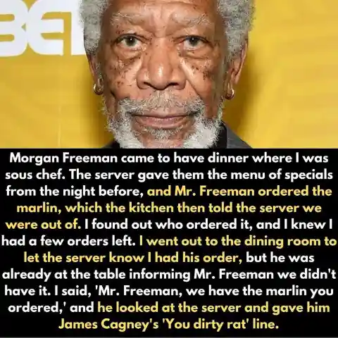 A Taste of Morgan Freeman’s Acting