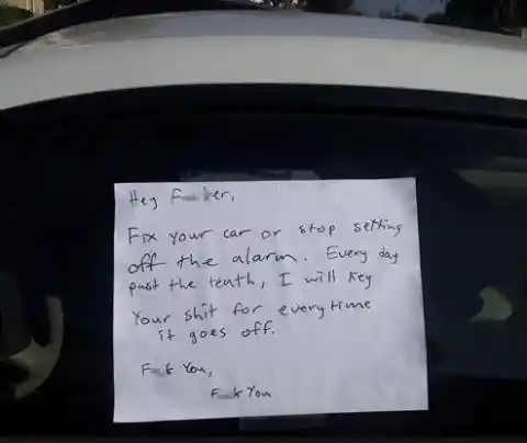 Sarcastic Windshield Notes to Amuse You
