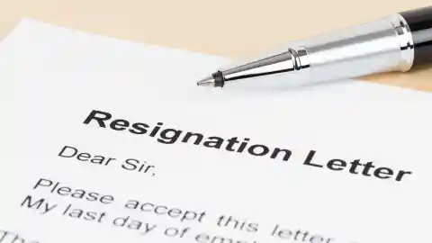 Immediate Resignation