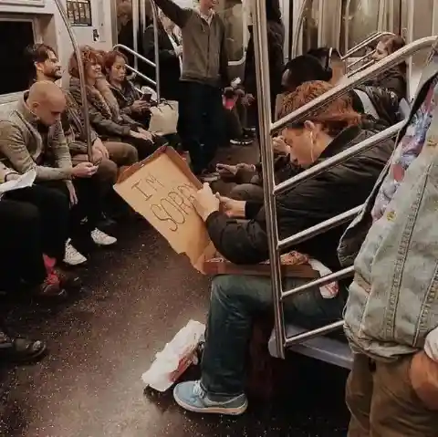 おおっと、ごめんね