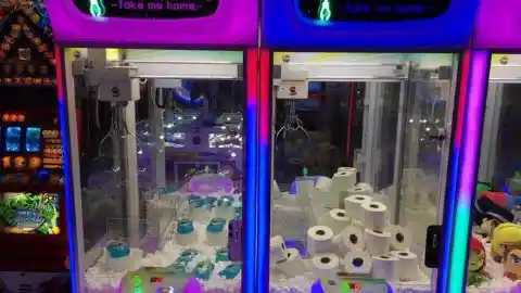 Claw Machine Prizes Now Include Soap, Hand Sanitizer, and Toilet Paper