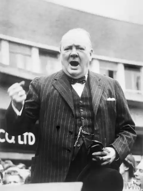 What was the subject of one of Churchill's most famous speeches?