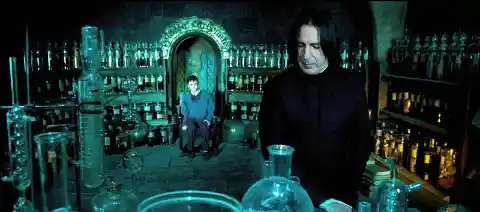 Why did Snape protect Harry from Voldemort? 