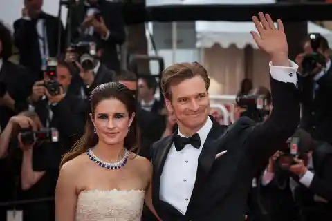Colin Firth & Livia Giuggiolli — 22 Years