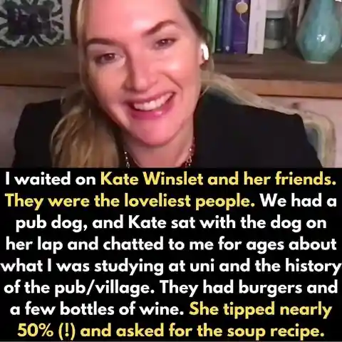 Kate Winslet Being Sweet as Pie