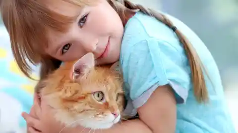 Her Beloved Cat 