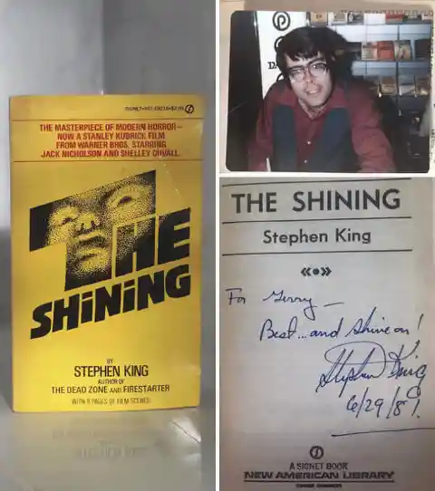 A Signed Paperback Book by Stephen King