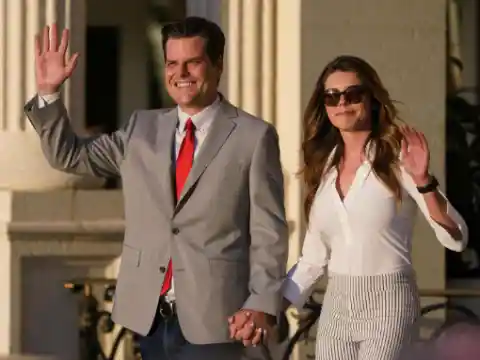 7. Matt Gaetz and Ginger Luckey – Married Since 2021