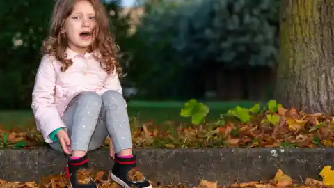She Recoils From Him