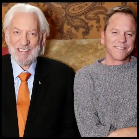 Donald & Kiefer Sutherland