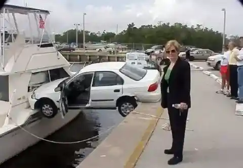 The Car’s Daredevil Dockside Stunt