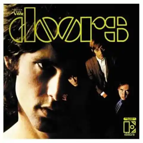 Which famous rock musician produced The Doors' debut album?