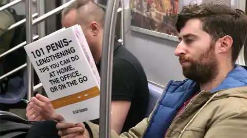 Hilarious Moments Caught on the NYC Subway