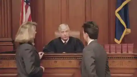 Courtroom Eruption