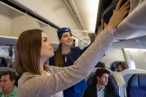 Getting To Her Seat