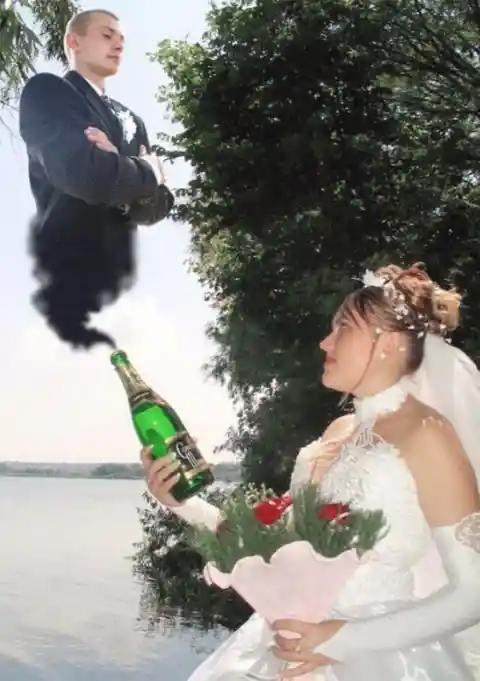 40 Funny Wedding Photos That Ooze Awkwardness And Cringe