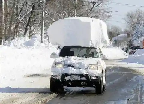 Navigating with a Snow Hat