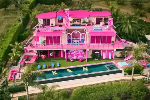 Experience Life in a Barbie Dream at This Vibrant Pink Mansion
