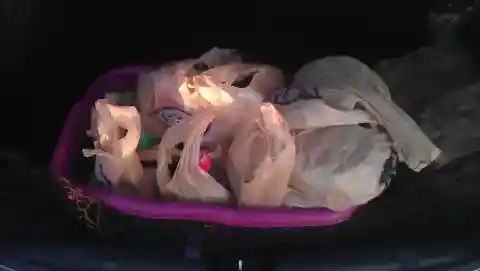 Simplify Grocery Trips with Laundry Baskets
