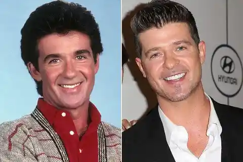 Alan Thicke and Robin Thicke — Age 30